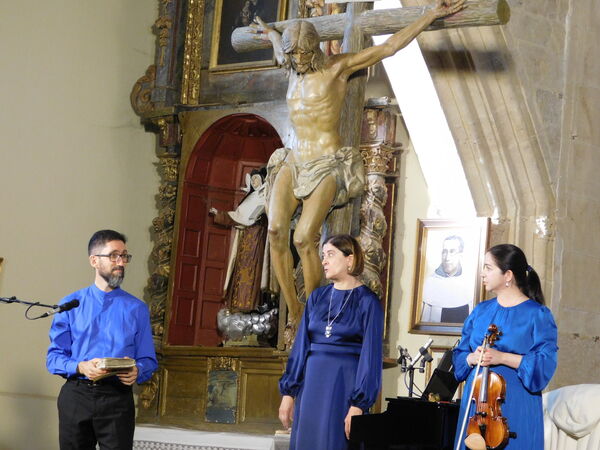 En la iglesia de San Pedro Apóstol de El Pedroso de la Armuña