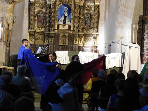 En la iglesia de San Pedro Apóstol de El Pedroso de la Armuña