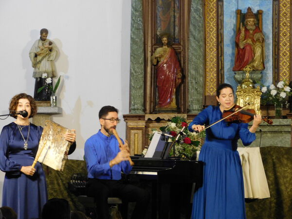 En la iglesia de San Pedro Apóstol de El Sahúgo