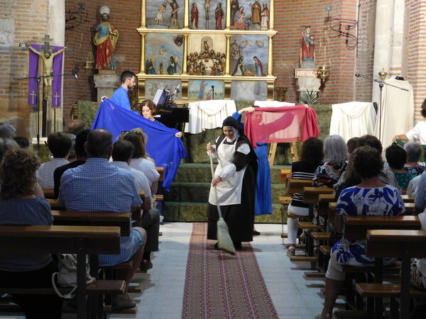 En la iglesia de San Pedro Apóstol de Paradinas de San Juan