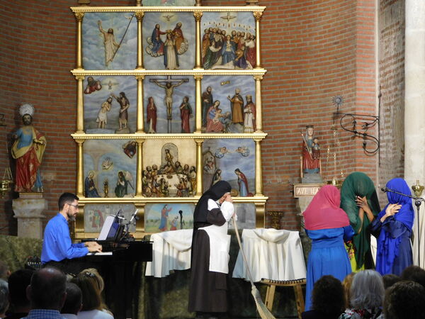 En la iglesia de San Pedro Apóstol de Paradinas de San Juan