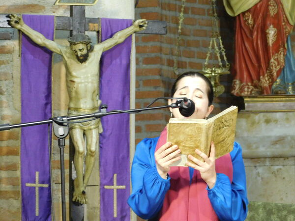 En la iglesia de San Pedro Apóstol de Paradinas de San Juan