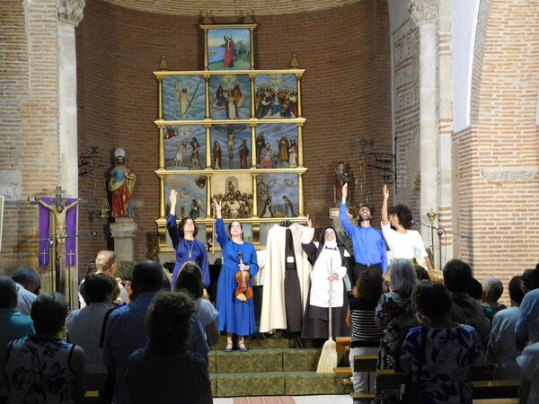 En la iglesia de San Pedro Apóstol de Paradinas de San Juan
