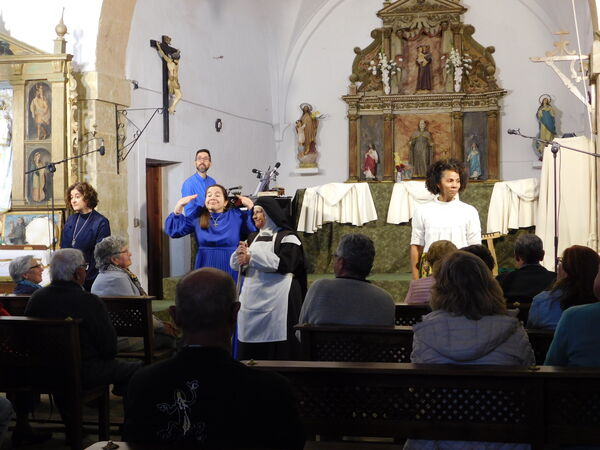 En la iglesia de San Pedro de Alcántara de Pastores