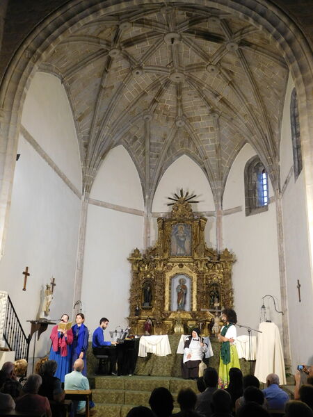En la iglesia de San Pedro de Endrinal
