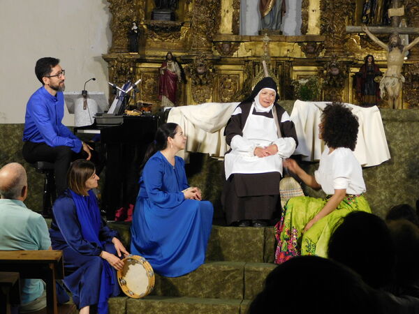 En la iglesia de San Pedro de Endrinal