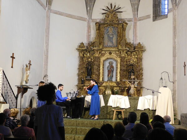 En la iglesia de San Pedro de Endrinal