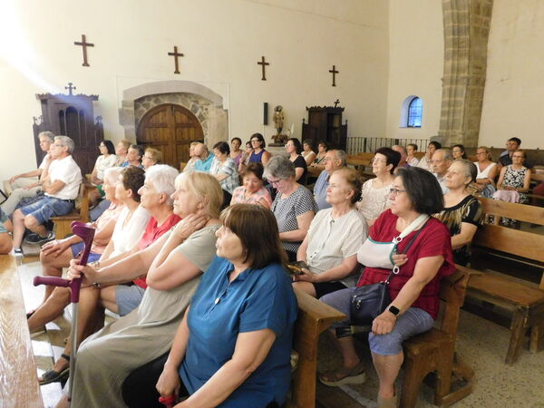 En la iglesia de San Pedro de Endrinal