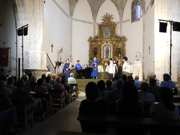 En la iglesia de San Pedro de Endrinal