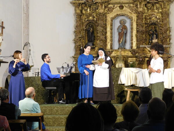 En la iglesia de San Pedro de Endrinal