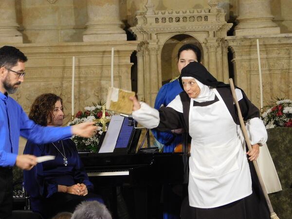 En la iglesia de San Pedro de Villoria
