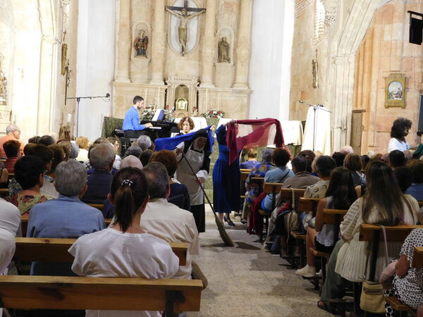 En la iglesia de San Pedro de Villoria