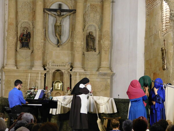 En la iglesia de San Pedro de Villoria
