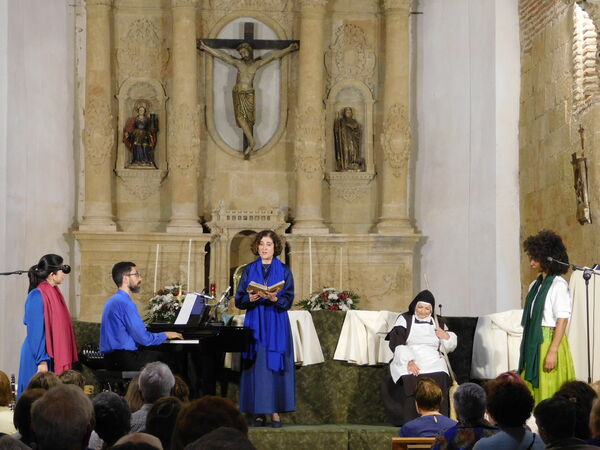 En la iglesia de San Pedro de Villoria