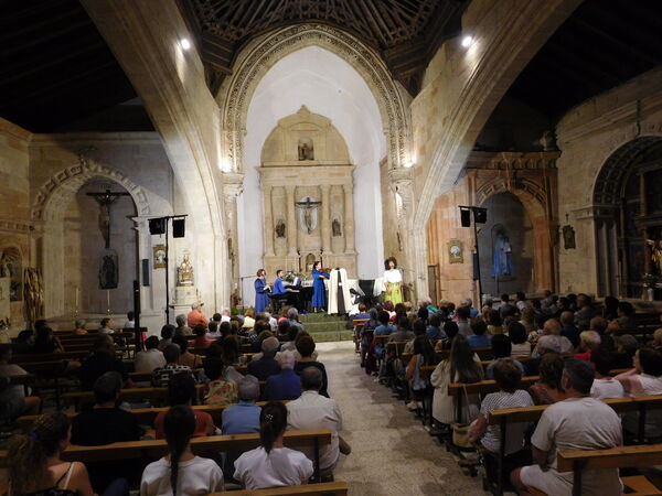 En la iglesia de San Pedro de Villoria