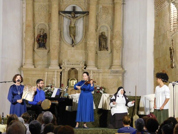 En la iglesia de San Pedro de Villoria