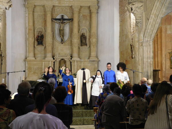 En la iglesia de San Pedro de Villoria