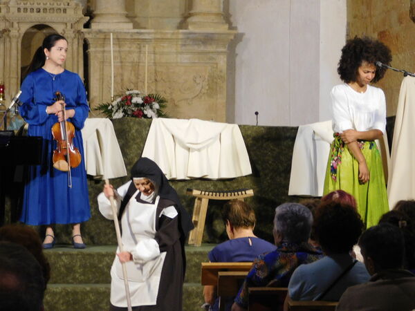 En la iglesia de San Pedro de Villoria