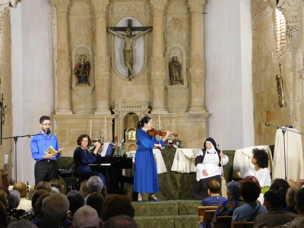 En la iglesia de San Pedro de Villoria