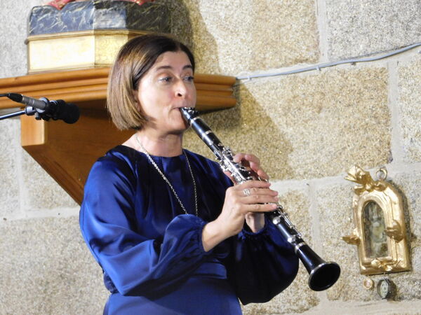 En la iglesia de San Sebastián de Mieza.