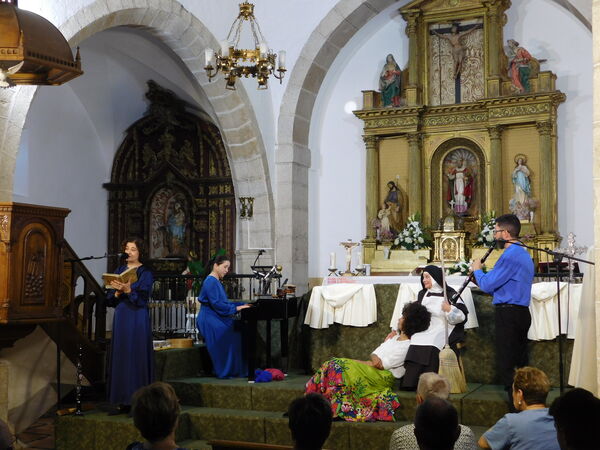 En la iglesia de San Silvestre de Ituero de Azaba