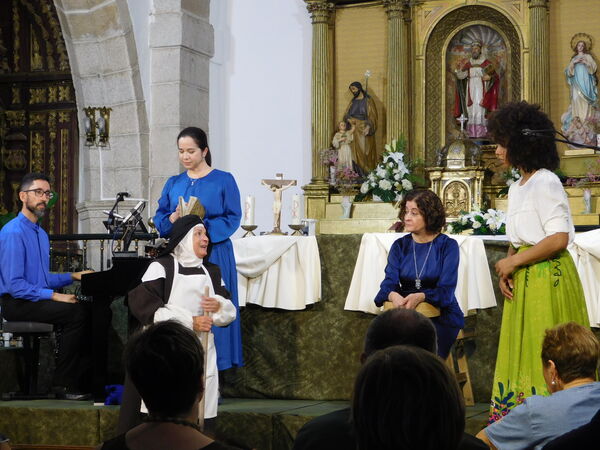 En la iglesia de San Silvestre de Ituero de Azaba