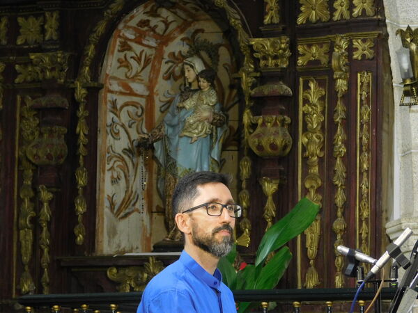 En la iglesia de San Silvestre de Ituero de Azaba