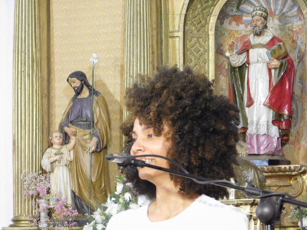 En la iglesia de San Silvestre de Ituero de Azaba