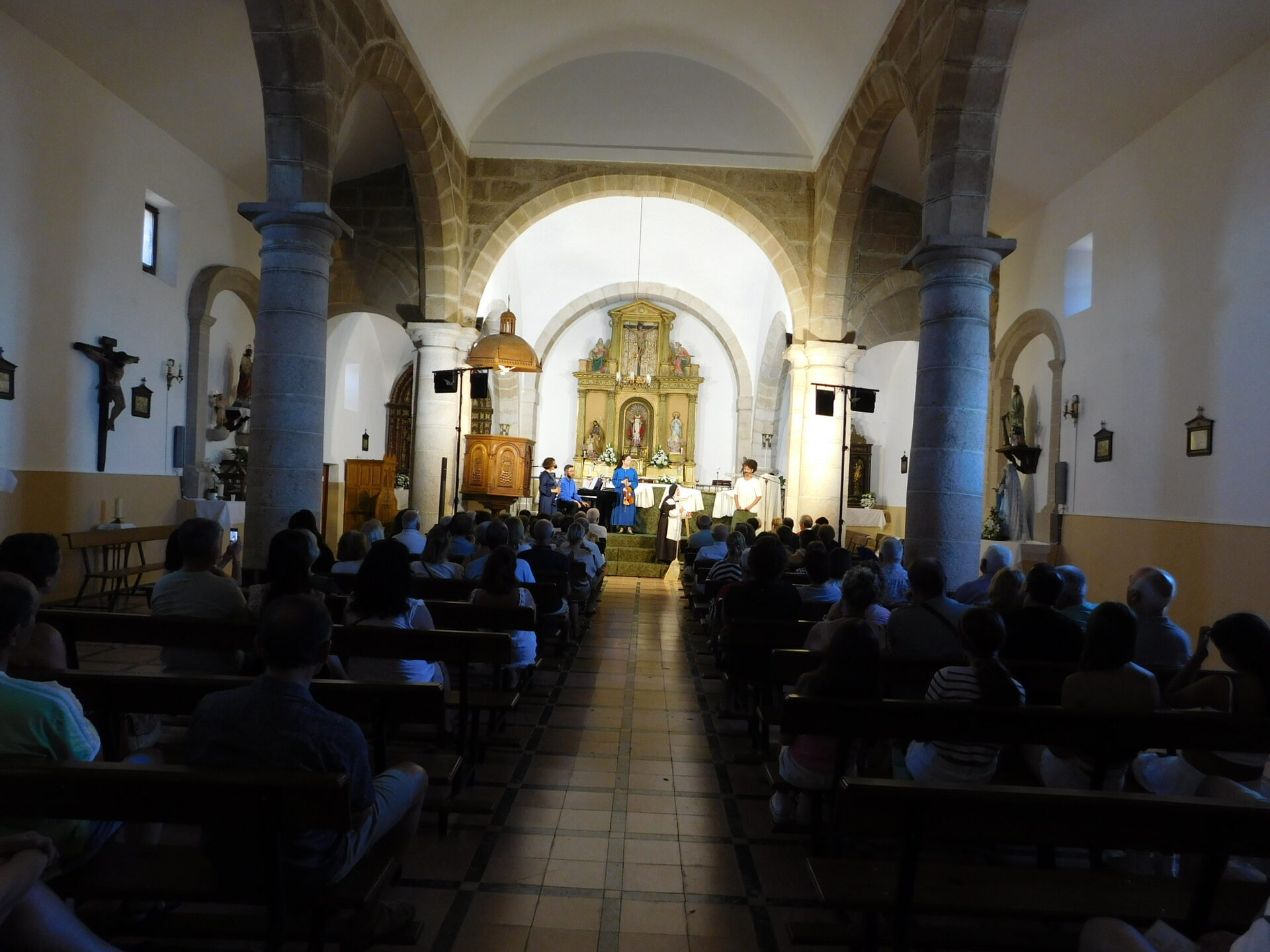 En la iglesia de San Silvestre de Ituero de Azaba