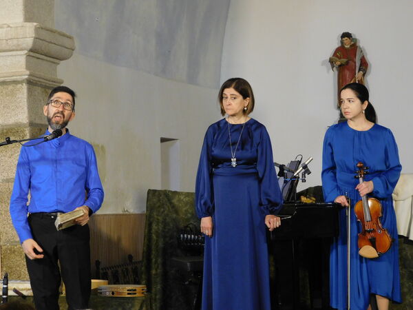 En la iglesia de San Vicente de Villaseco de los Gamitos