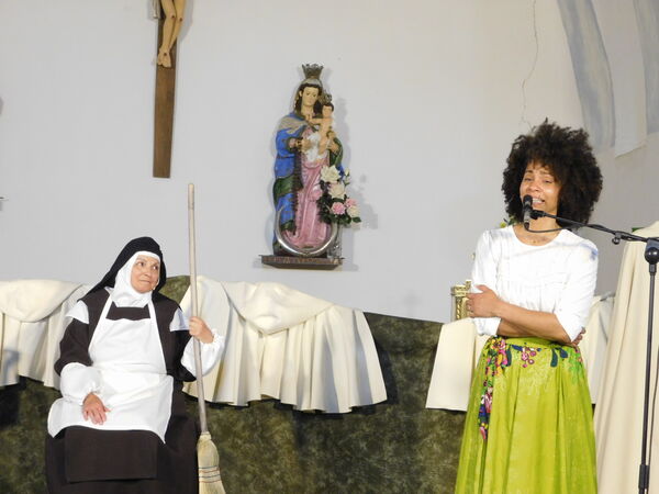 En la iglesia de San Vicente de Villaseco de los Gamitos