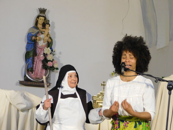 En la iglesia de San Vicente de Villaseco de los Gamitos