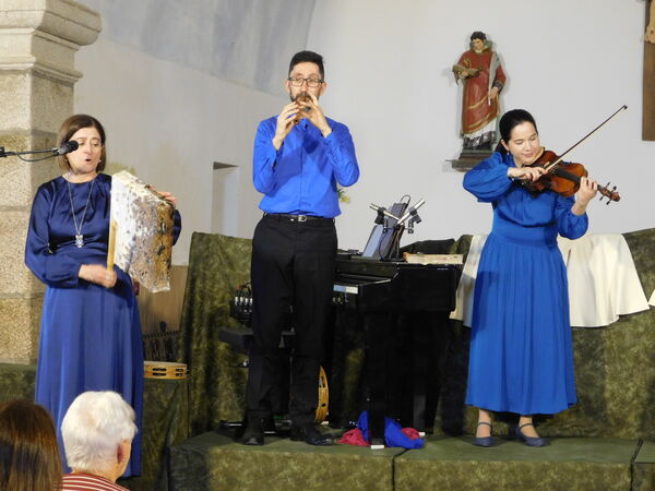 En la iglesia de San Vicente de Villaseco de los Gamitos
