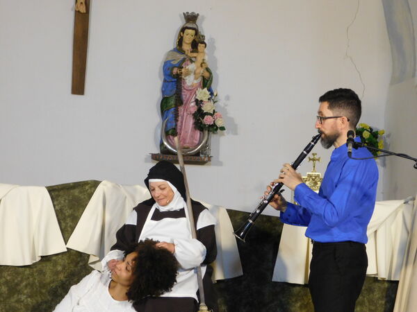 En la iglesia de San Vicente de Villaseco de los Gamitos