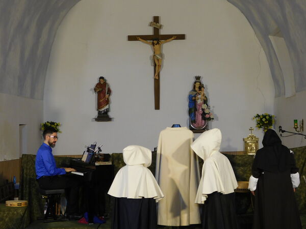 En la iglesia de San Vicente de Villaseco de los Gamitos