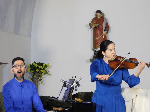En la iglesia de San Vicente de Villaseco de los Gamitos