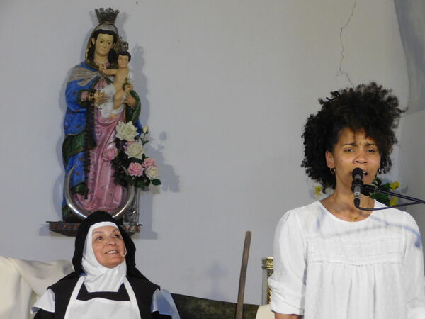 En la iglesia de San Vicente de Villaseco de los Gamitos