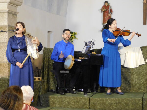 En la iglesia de San Vicente de Villaseco de los Gamitos