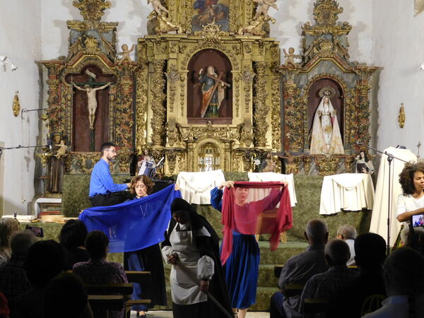 En la iglesia de Santa Cruz de Añover de Tormes