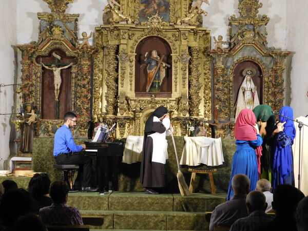 En la iglesia de Santa Cruz de Añover de Tormes