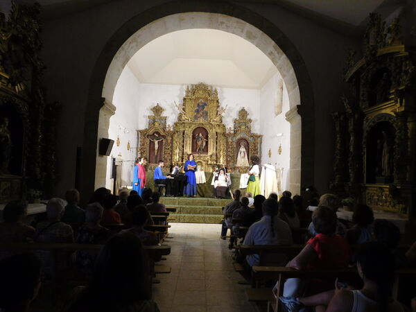 En la iglesia de Santa Cruz de Añover de Tormes