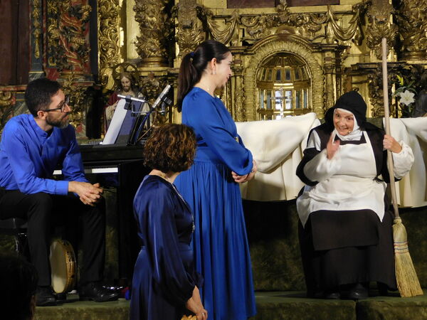 En la iglesia de Santa Cruz de Añover de Tormes