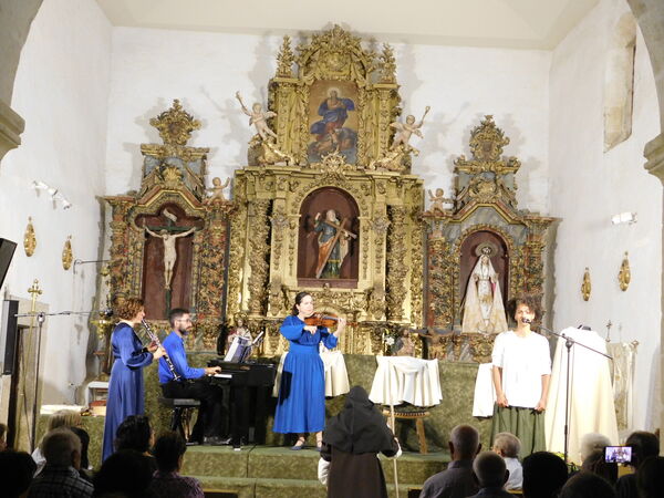 En la iglesia de Santa Cruz de Añover de Tormes