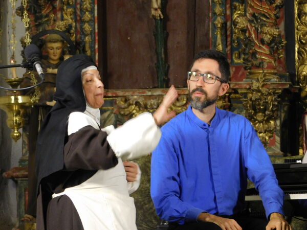 En la iglesia de Santa Cruz de Añover de Tormes
