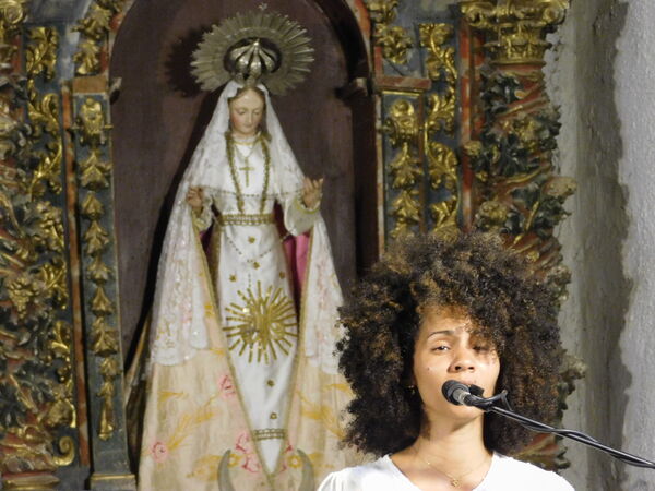 En la iglesia de Santa Cruz de Añover de Tormes