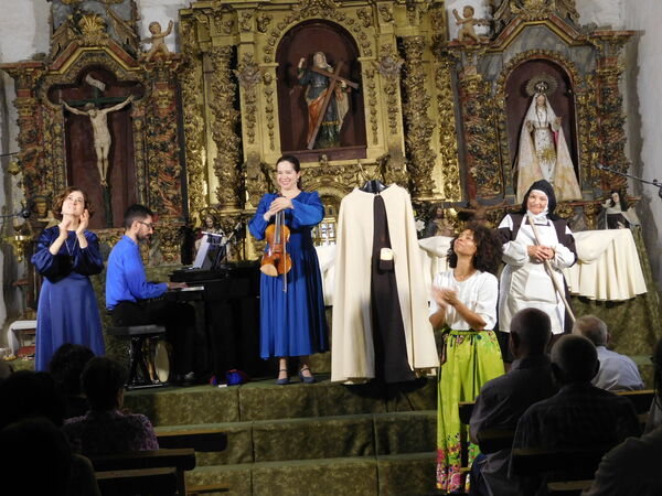 En la iglesia de Santa Cruz de Añover de Tormes