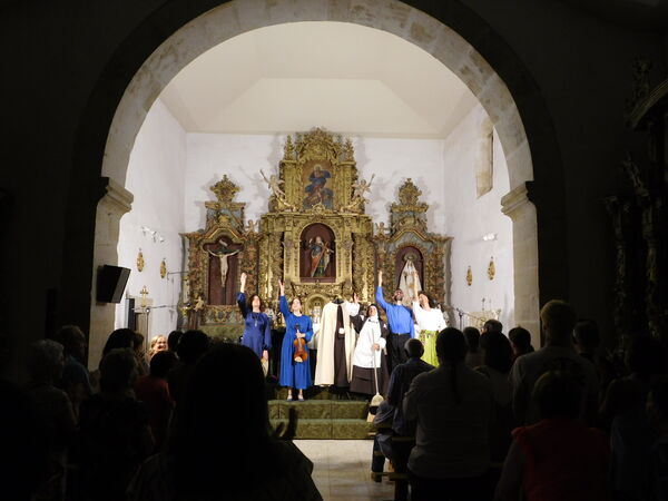 En la iglesia de Santa Cruz de Añover de Tormes