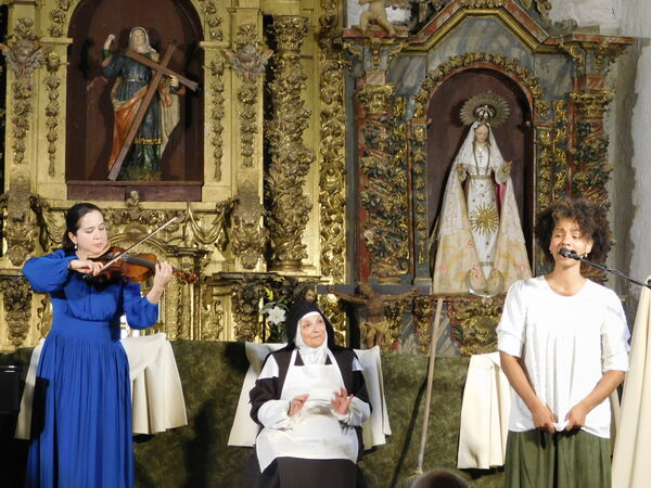 En la iglesia de Santa Cruz de Añover de Tormes