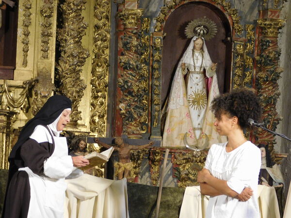 En la iglesia de Santa Cruz de Añover de Tormes