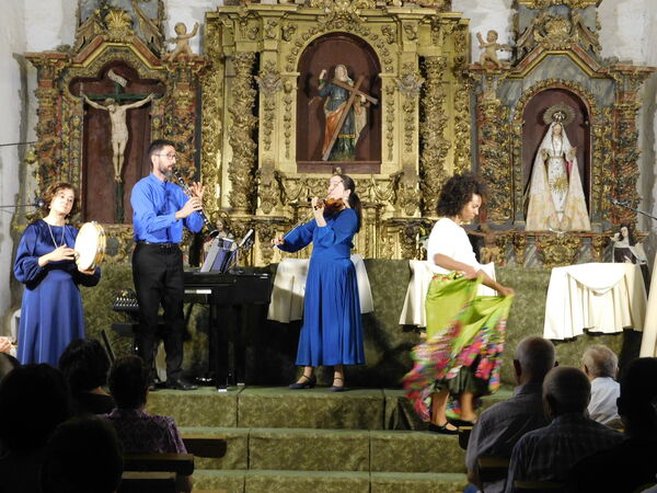 En la iglesia de Santa Cruz de Añover de Tormes